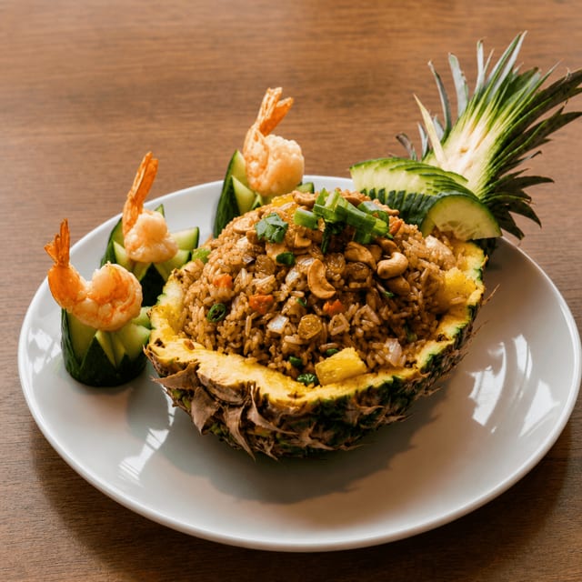 Pineapple Fried Rice.
