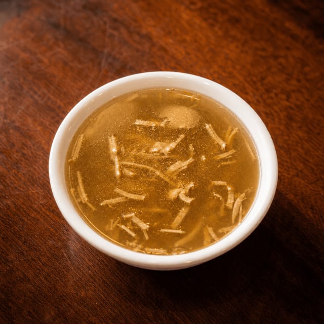 Lemon Coriander Soup.
