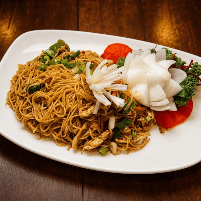 Chili Garlic Noodles.