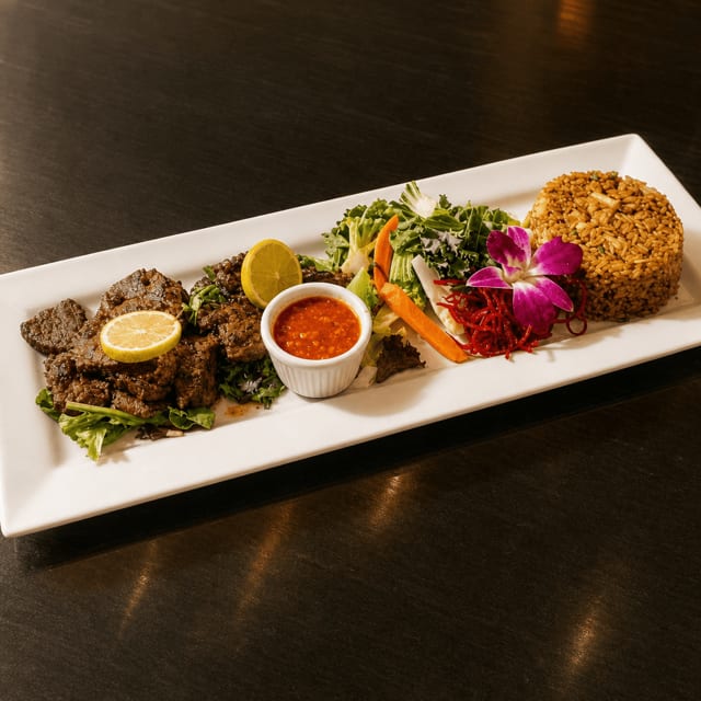 Thai Beef Steak.