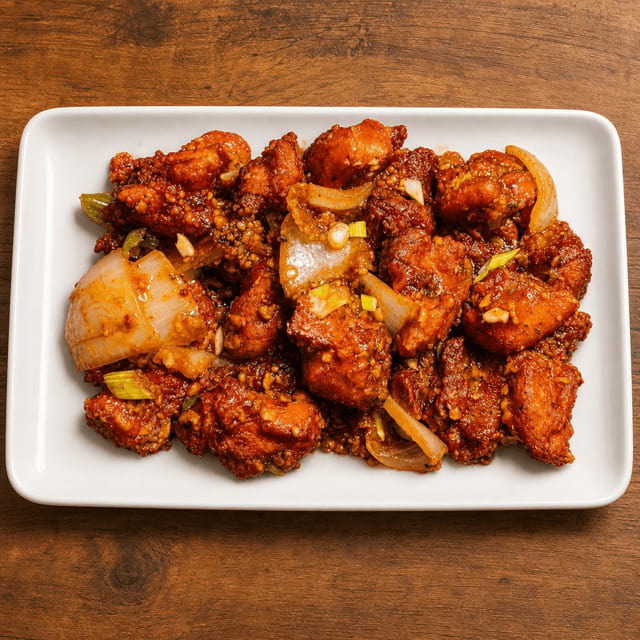 Hot Garlic Chicken.